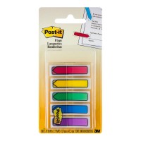 Post-it Flags 684ARR1 Arrow 12x43mm Assorted Colours 100 Pack